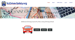 Desktop Screenshot of njdriversafety.org