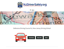 Tablet Screenshot of njdriversafety.org